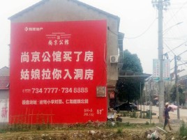 闽清墙体广告在乡镇、农村市场的媒体优势