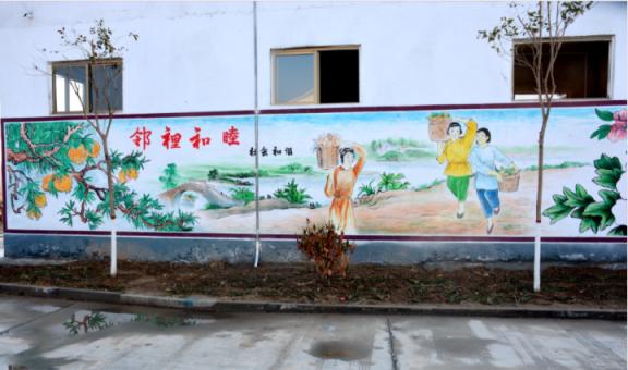 闽清乡镇文化墙 乡风文明焕发新活力