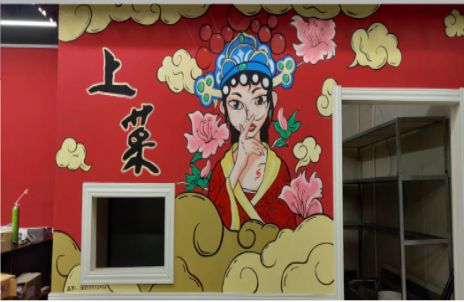 闽清墙体彩绘的发展和应用