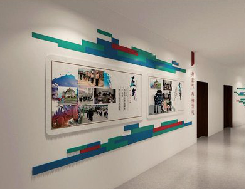 闽清企业文化墙用什么材料好?