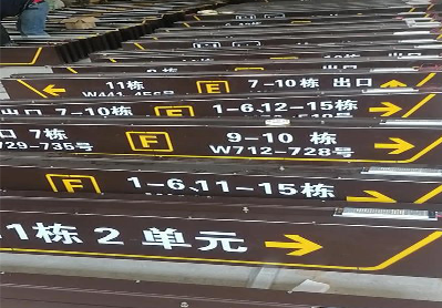 闽清广告标识中，常见的几种安装方式。