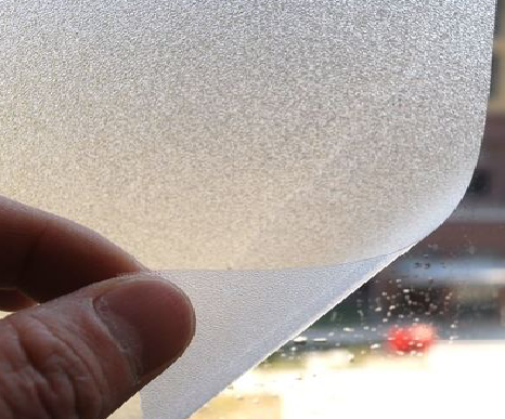 闽清玻璃门外面粘广告用什么材料好？